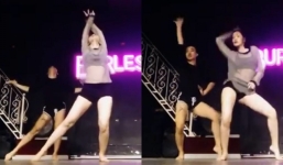 Chi Pu 'đốt mắt' fan bằng điệu nhảy nóng bỏng trên nền nhạc 'Gimme More'