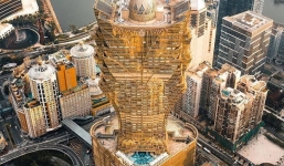 Cận cảnh toà nhà đồ sộ của 'vua sòng bạc' Macau được check-in ngập tràn MXH