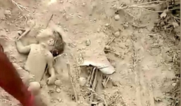 Bé trai sơ sinh được cứu sống kỳ diệu sau khi bị vùi dưới đất