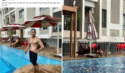 2 'thầy tu' ở Tịnh Thất Bồng Lai ung dung đi nghỉ dưỡng sanh chảnh, khoe body phản cảm