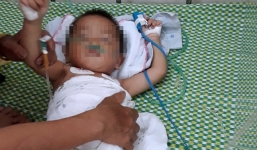 Bé trai bị bỏ quên 3 tiếng trên xe ô tô giữa trời nắng nóng 40 độ C