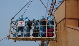 Phát hiện 1 thuyền viên mắc COVID-19, BN phi công tiếp tục chuyển biến tích cực