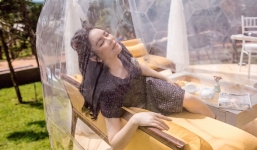 Lý Nhã Kỳ khoe ảnh 'sống ảo' siêu đẹp trong resort triệu đô