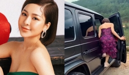 Trâm Anh bị 'cà khịa' khi bắt trend 'Chở 1 vòng trên con Mẹc, ai chả yêu'