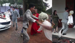 Cô dâu có bầu bị mẹ chồng bắt đi cửa sau, chú rể có hành động khiến tất cả ngỡ ngàng
