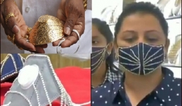 Sau khẩu trang vàng, đến lượt khẩu trang kim cương được giới nhà giàu Ấn Độ săn lùng