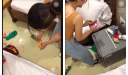 Khách sạn nơi nhóm bạn trẻ xả rác, bôi bẩn bị tạm giữ giấy phép kinh doanh