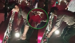 Lên cầu Tình Yêu, nam thanh niên vô duyên tháo khóa của người khác ném xuống sông