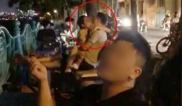 Lên Hồ Tây 'nhún nhảy', cặp đôi như muốn nuốt cả thế giới trên môi khiến dân mạng 'nóng mắt'