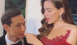 Hồ Ngọc Hà doạ 'bẻ răng' Kim Lý vì bạn trai đánh vần tiếng Việt quá kém
