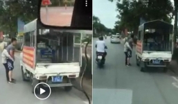 Điều chuyển công tác chiến sỹ công an mặc quần đùi, áo cộc tay xử lý người bán hàng rong