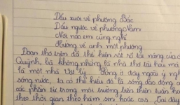 Nữ sinh chuyên Lý khiến dân mạng phục lăn độ sáng tạo khi phân tích bài thơ Sóng
