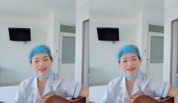 Nữ nhân viên y tế giữa tâm dịch Covid-19 lạc quan cất tiếng hát: 'Hẹn ngày về khi dịch bệnh xua tan'