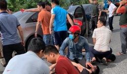 Công an nổ súng, bắt giữ vụ vận chuyển ma túy trên quốc lộ 1 như trong phim hành động