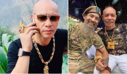 Soi bộ trang sức lên đến cả chục kg vàng của Dũng 'trọc' Hà Đông