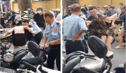 Vụ bắt ghen tại Lý Nam Đế: Thêm clip ghi lại hành động hung hăng của người chồng với vợ để bảo vệ nhân tình