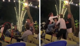 Chồng dẫn vợ đi ăn còn 'tiện tay' dắt luôn cả bồ theo, cặp đôi nhận cái kết khiến nhiều người hả hê