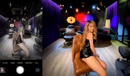 Ngân 98 liên tục lộ khoảnh khắc hớ hênh khi tạo dáng theo yêu cầu của Lương Bằng Quang