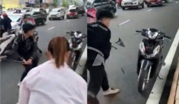 Vụ 'sửu nhi' đập phá xe sau va chạm giao thông với bà bầu: Nhóm đó còn trẻ mà manh động quá!