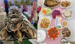 Nhà hàng thanh lý 150 mâm cỗ cưới giá 500k: Người dân ùn ùn đến 'giải cứu', có người lấy 5-6 mâm