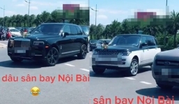 Chú rể dẫn dàn siêu xe trăm tỉ đến sân bay Nội Bài để đón cô từ Sài Gòn ra bằng chuyên cơ riêng 