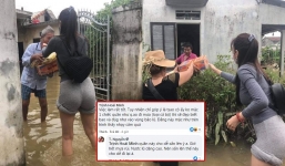 Mạnh tay chi tiền mặt cho bà con vùng lũ, Thuỷ Tiên vẫn khiến MXH tranh cãi gay gắt