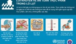 Bộ Y tế hướng dẫn phòng tránh dịch bệnh cho người dân vùng lũ miền Trung