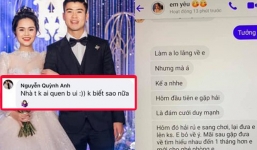  Duy Mạnh lại bị dân mạng hỏi khó vụ Quang Hải gặp Huỳnh Anh ở đám cưới 