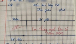 'Từ nào bỏ dấu sắc vẫn giữ nguyên nghĩa', câu trả lời của HS khiến cô giáo cho ngay 10 điểm