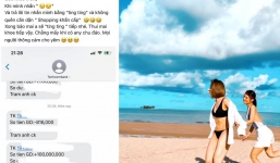 Hot girl Trâm Anh được 'chân ái' đại gia giục đi shopping giải sầu còn mọi việc 'cứ để anh ting ting'