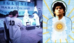 'Tôn giáo Maradona' với hàng trăm nghìn tín đồ, được lập hẳn nhà thờ ở nhiều nơi