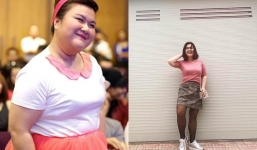 Diện mạo mới của 'hot girl nặng ký nhất màn ảnh Việt' sau lần cắt 4kg mỡ và hút 8 lít mỡ thừa