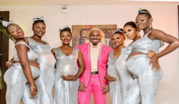 Playboy châu Phi khiến các đại gia cũng phải trầm trồ khi làm 6 bạn gái có bầu một lúc