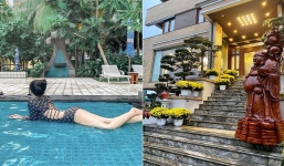 Không chỉ xinh đẹp, 'bạn gái mới' vừa được Quang Hải thả tim còn ở biệt thự quá hoành tráng