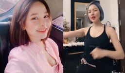 Trâm Anh khoe vũ đạo cực lạ trên nền nhạc Modern talking, biểu cảm mời gọi gây chú ý