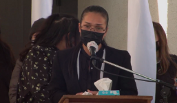 Nghẹn ngào tại tang lễ của cố nghệ sĩ Chí Tài, Hồng Ngọc: 'Tụi em thương anh rất nhiều'