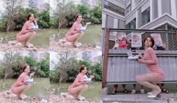 Trần Đức Bo tạo dáng khiêu khích khi tổ chức sinh nhật cho 'chồng yêu' ở Hàn Quốc