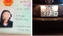 Không GPLX, nữ tài xế còn vi phạm nồng độ cồn cao trong đêm giao thừa