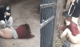 Ham hố vượt rào trốn học đi chơi, gái xinh gặp sự cố gượng 'chín mặt'