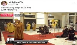 Nghẹn ngào bài thơ tiễn biệt cố nhạc sĩ Lam Phương của NSƯT Hoài Linh