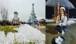 Nhiệt độ Y Tý, Sa Pa đêm nay có thể xuống - 1 đến - 2 độ C, tiếp tục xuất hiện mưa tuyết