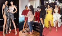 Hoa hậu Kỳ Duyên có hành động vô cùng ga lăng khi thấy bức hình quảng cáo của Minh Triệu 