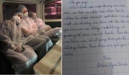 Bức thư nối thân thương của học sinh lớp 4 viết gửi mẹ đang chiến đấu ở tâm dịch Chí Linh