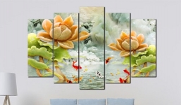 Hướng dẫn chọn tranh phong thủy treo Tết để hợp hướng, hợp tuổi, hợp thẩm mỹ