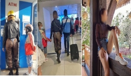 Danh tính bà mẹ mặc quần xuyên thấu lộ vòng 3 giữa sân bay khiến nhiều người ngã ngửa