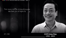 VTV phát thước phim đặc biệt để tri ân cố NSND Hoàng Dũng khiến khán giả rơi nước mắt