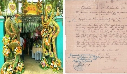 Tờ đơn xin dựng rạp cưới thời 'ông bà anh' với nét chữ quý tộc lại khiến dân tình trầm trồ