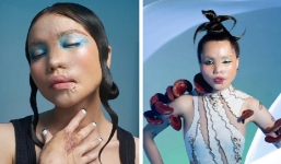 Cô gái bị chồng sắp cưới huỷ hoại gương mặt tái xuất với tạo hình đậm chất nghệ thuật