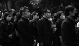 Xúc động điếu văn vĩnh biệt cố NSND Trần Hạnh về nơi an nghỉ cuối cùng