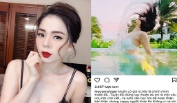 Đang hạnh phúc bên tình trẻ, Lệ Quyên bỗng đăng tải triết lý sống đầy ẩn ý